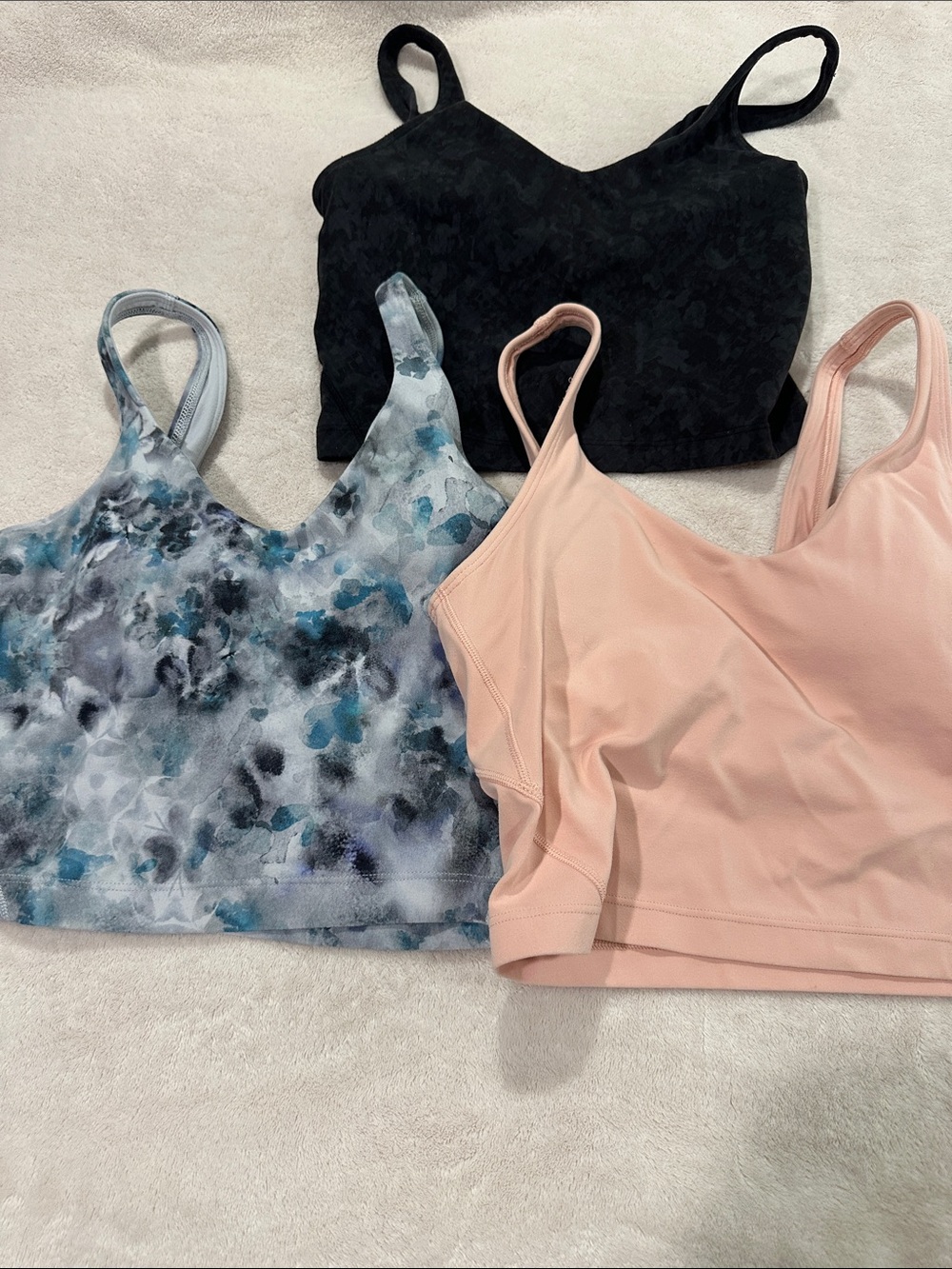 Lululemon - Bundle of 3 -Seamless Cropped Tank Tops - size 2 ( read below ๐๐ป) - Picture 14 of 14